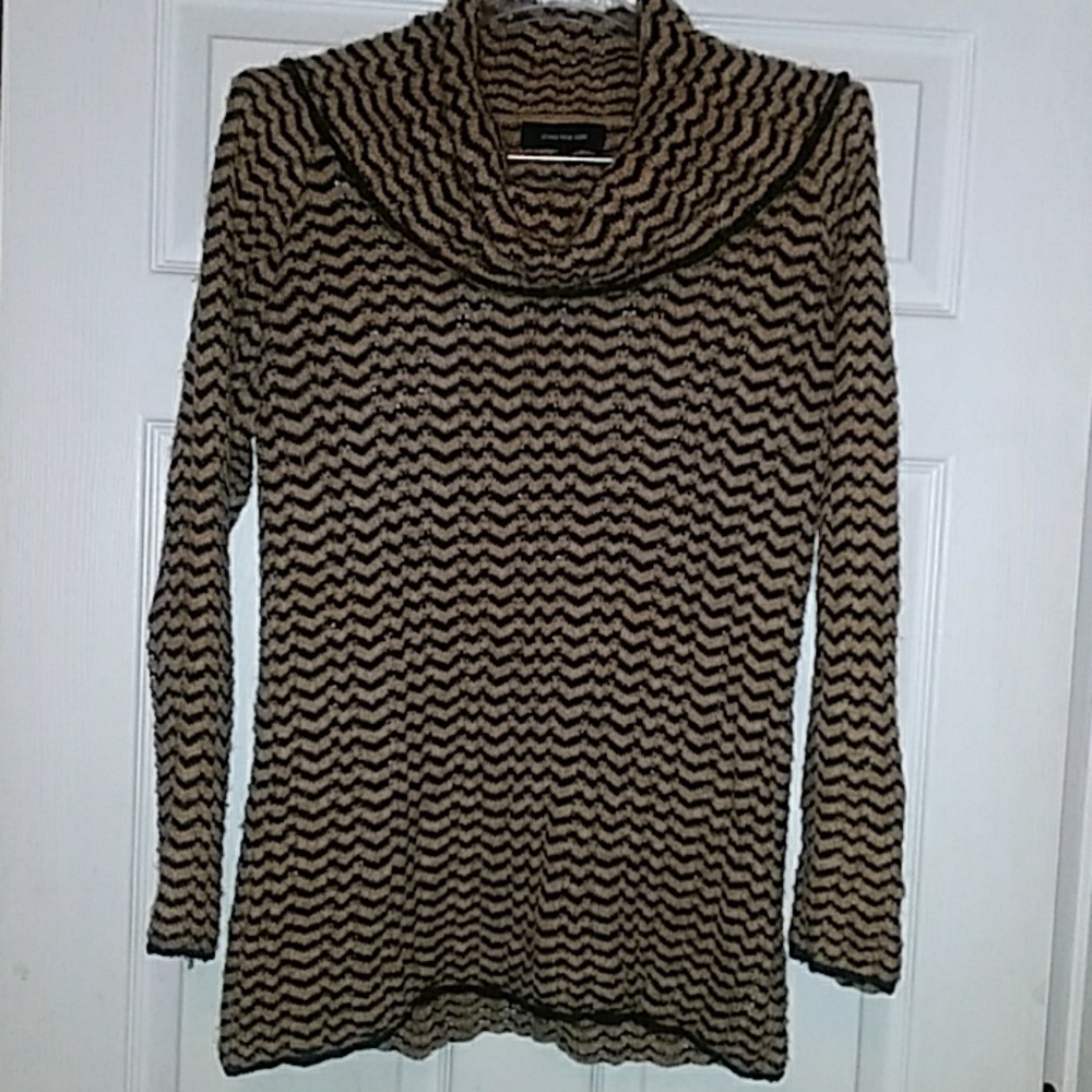 Turtle Kneck Sweater Blouse
